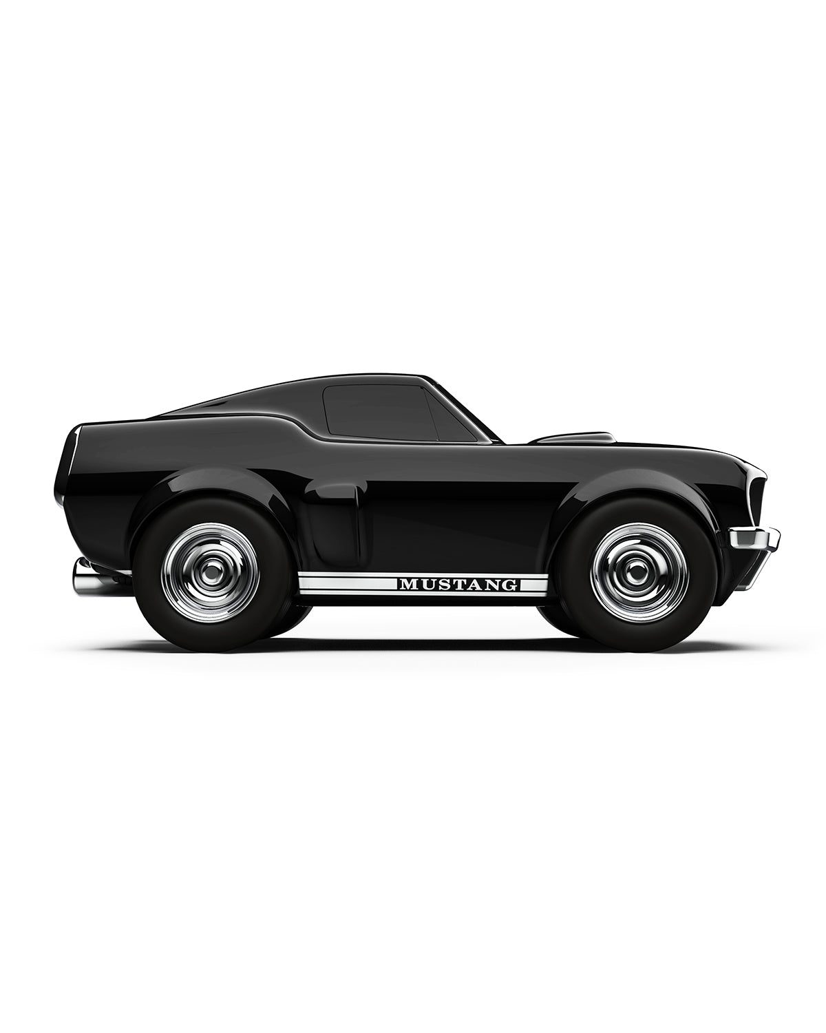 Car Racing Car Ford Mustang Black