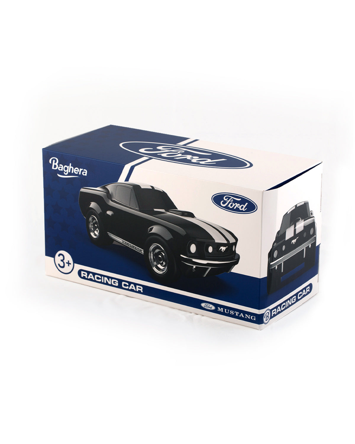 Car Racing Car Ford Mustang Black
