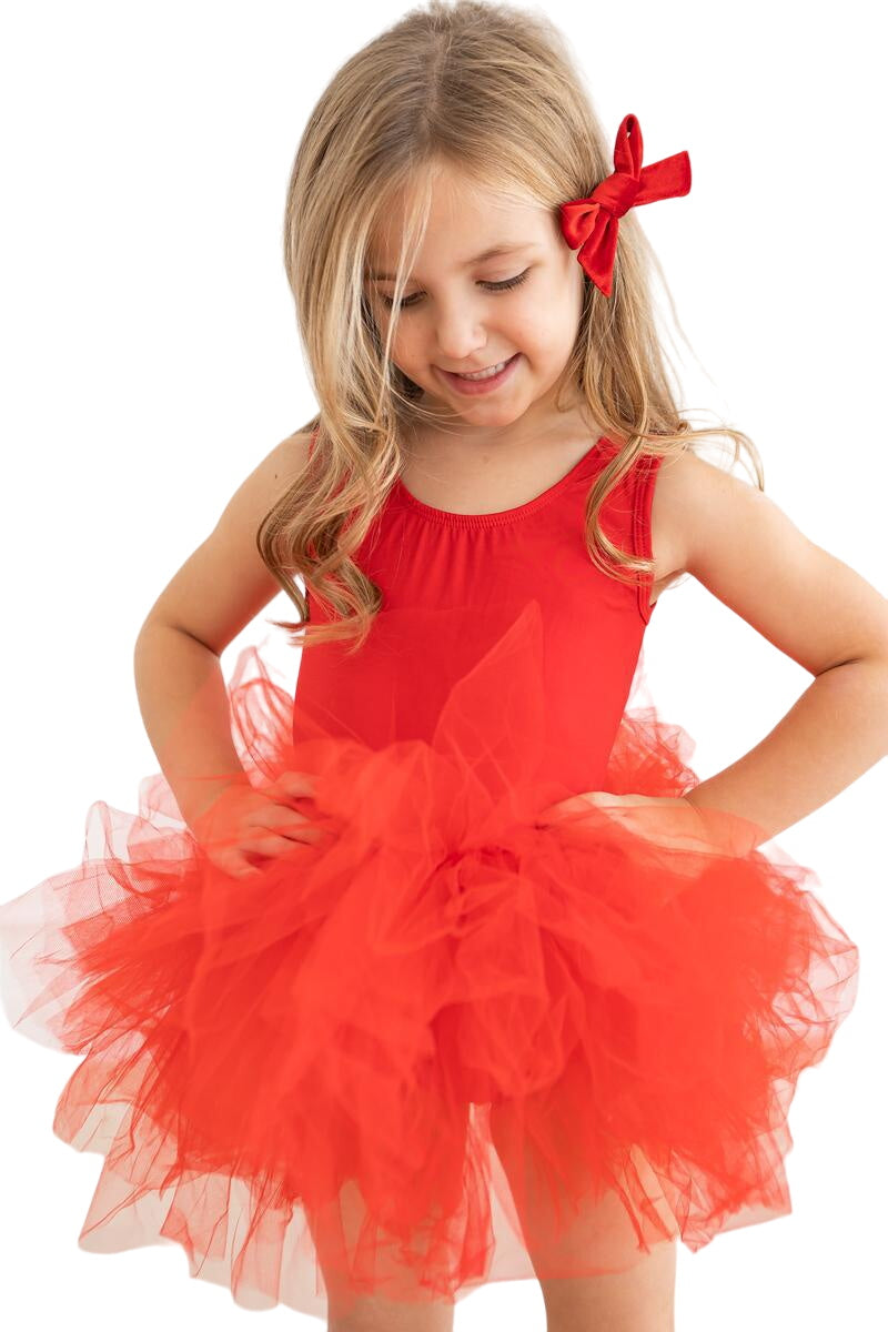 Red Tank Tutu Leotard