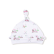 Ruffle Knotted Hat