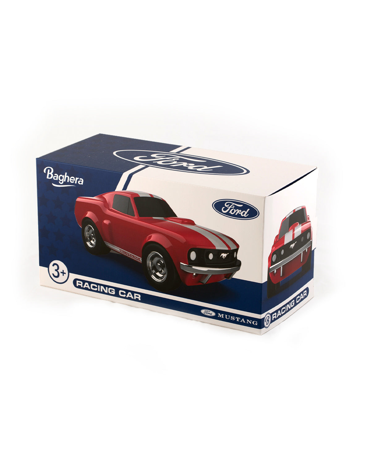 Car Racing Car Ford Mustang Red