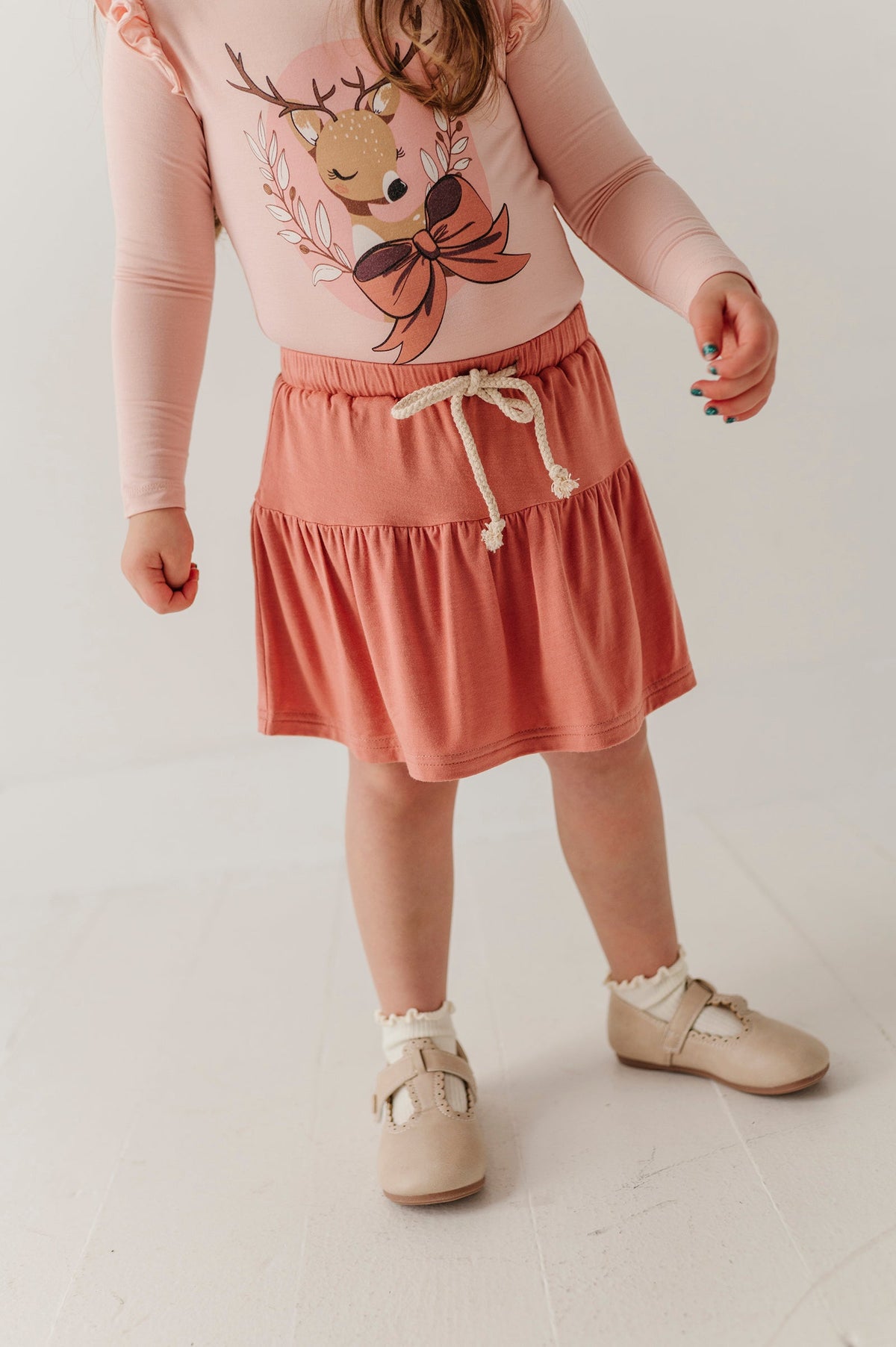 Girls Skort In Holly Dust