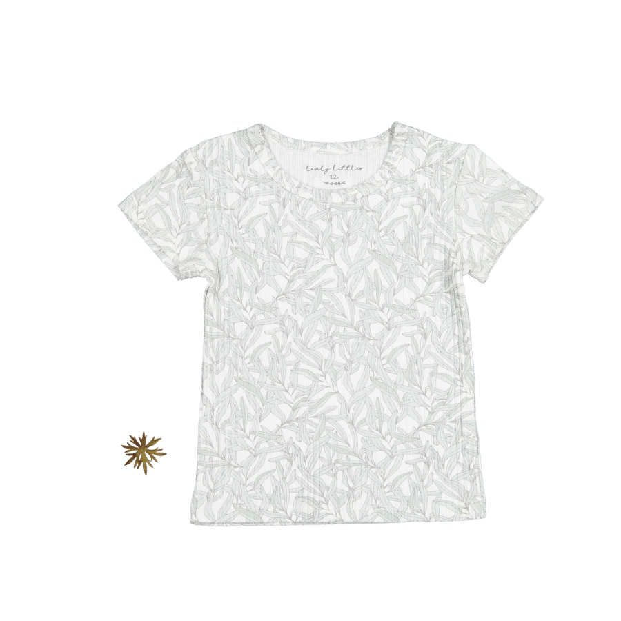The Printed Short Sleeve Tee - Willa