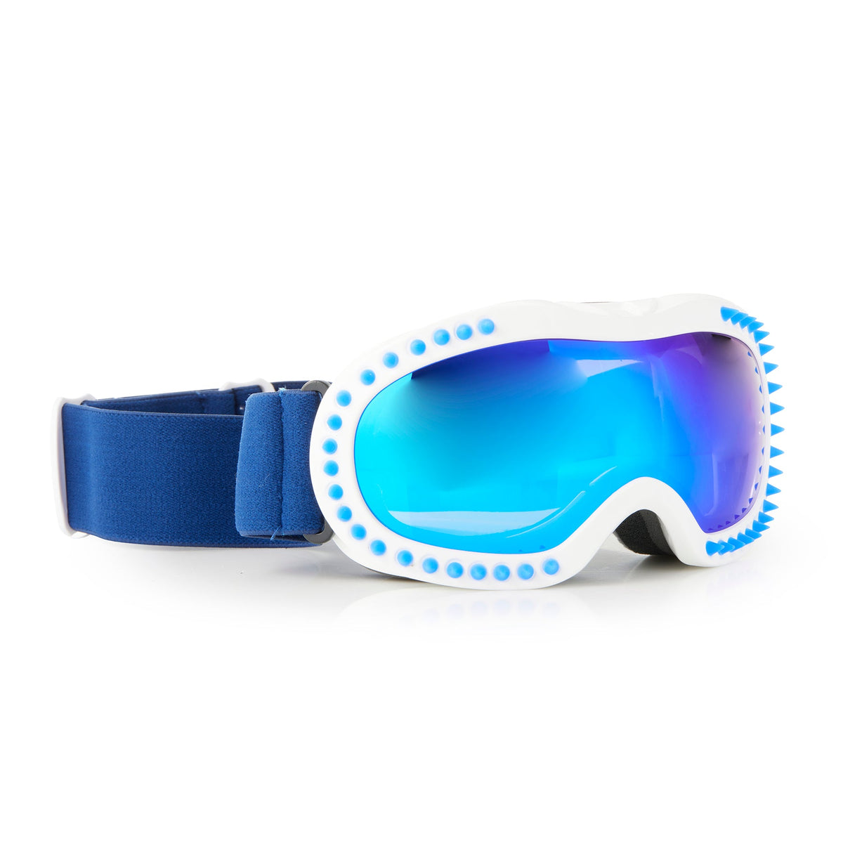 Icicle In White Kids' Ski Goggles