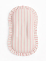 Pink White Stripe Baby Lounger Cover