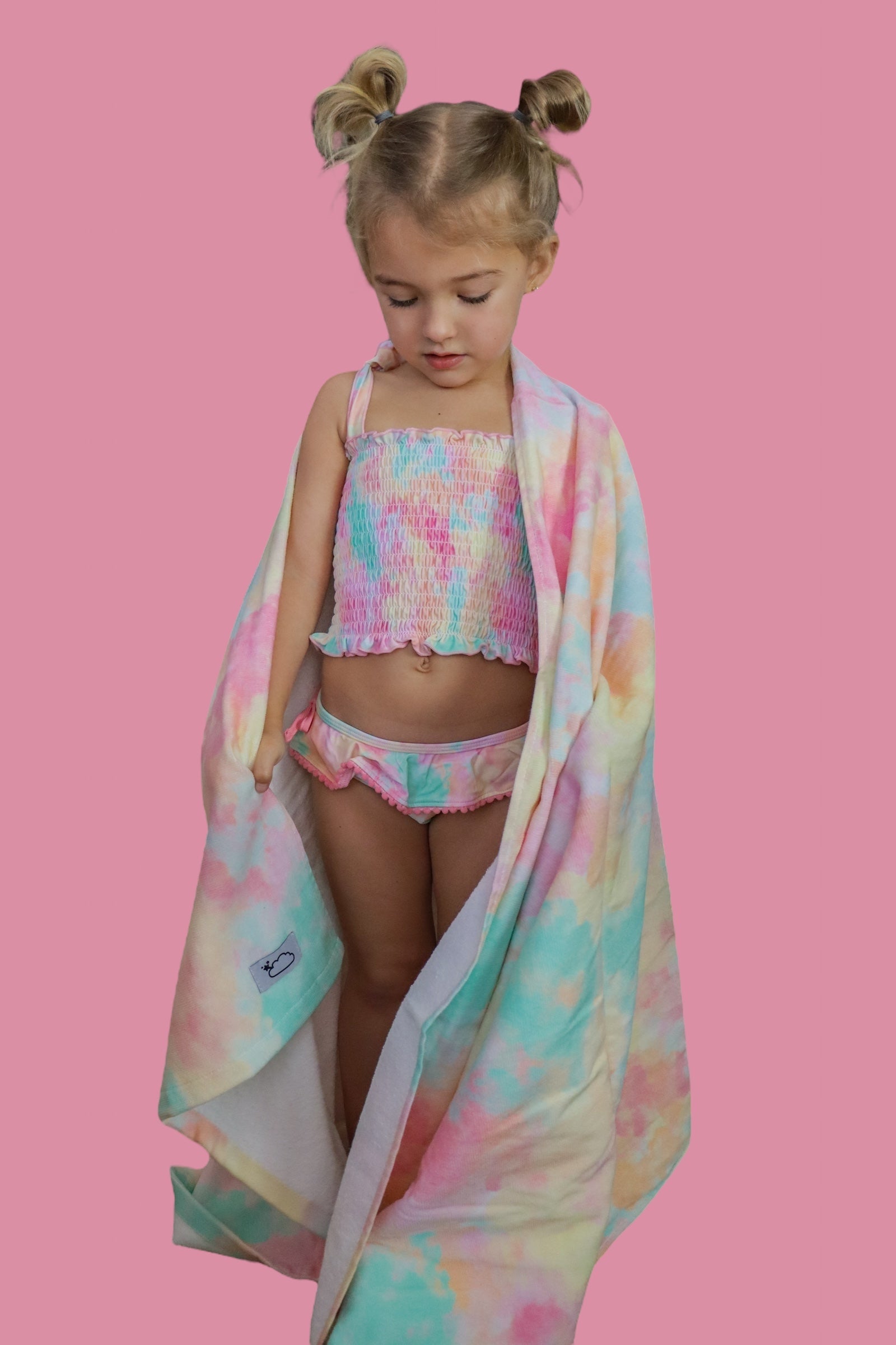 Rainbow Clouds Dream Towel