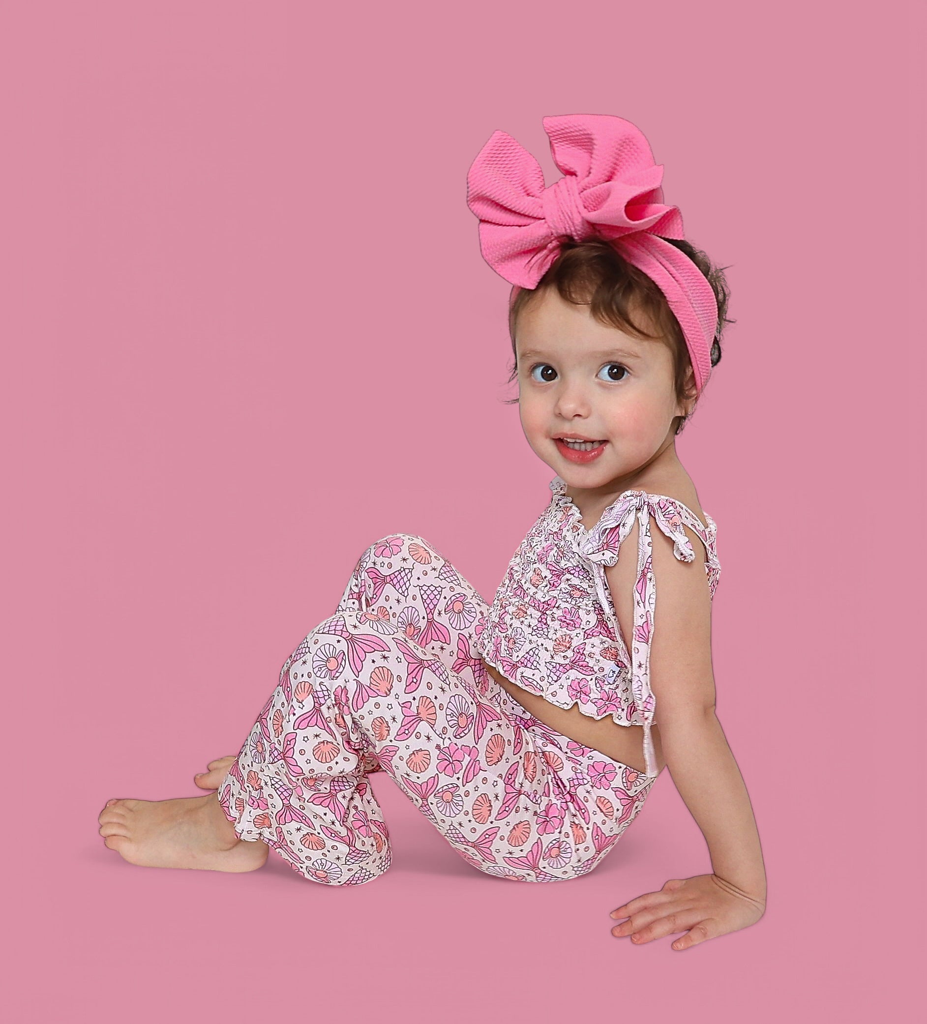 Magical Mermaid Dream Smocked Flare Set