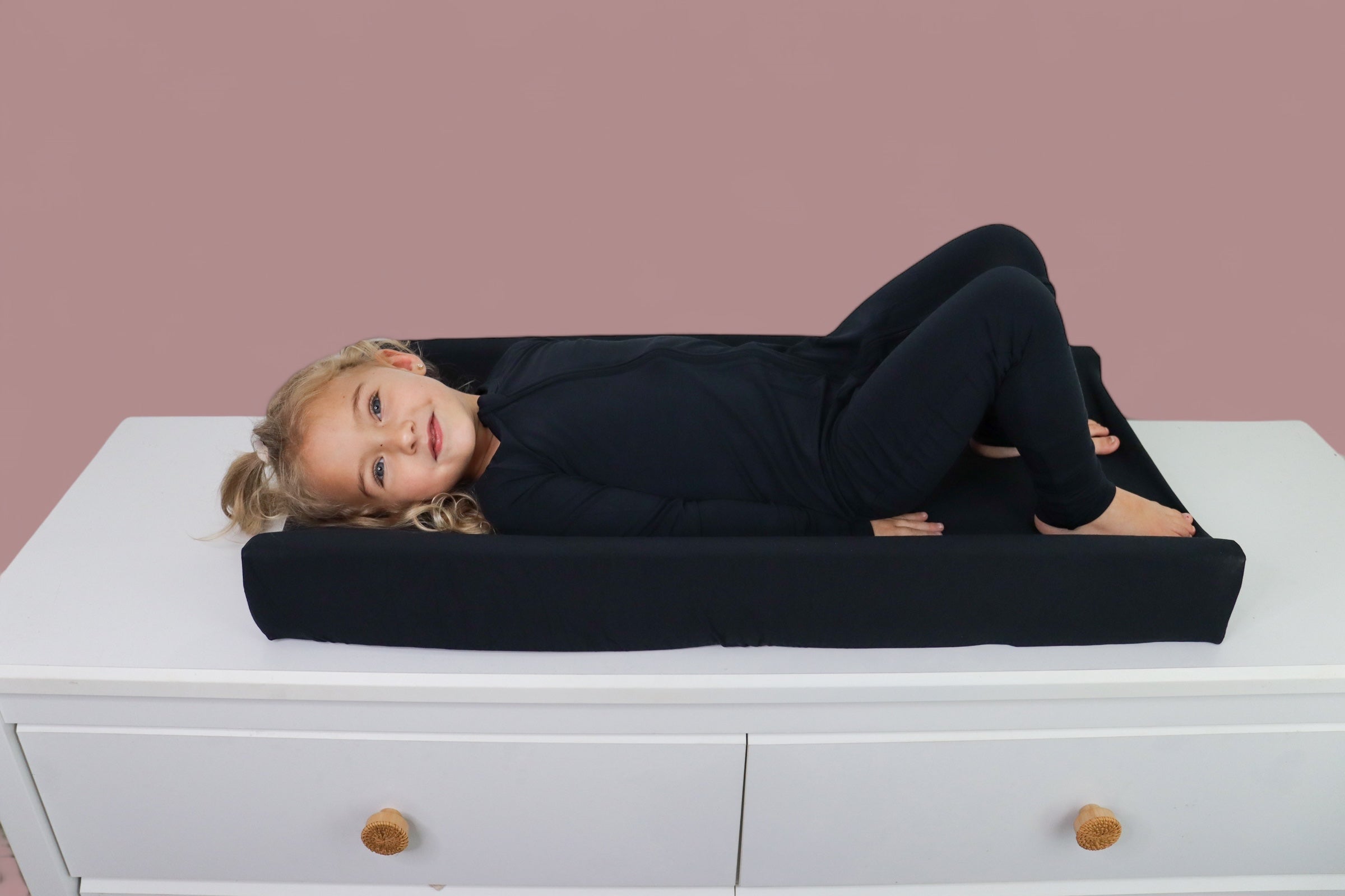 Black Dream Changing Pad Cover