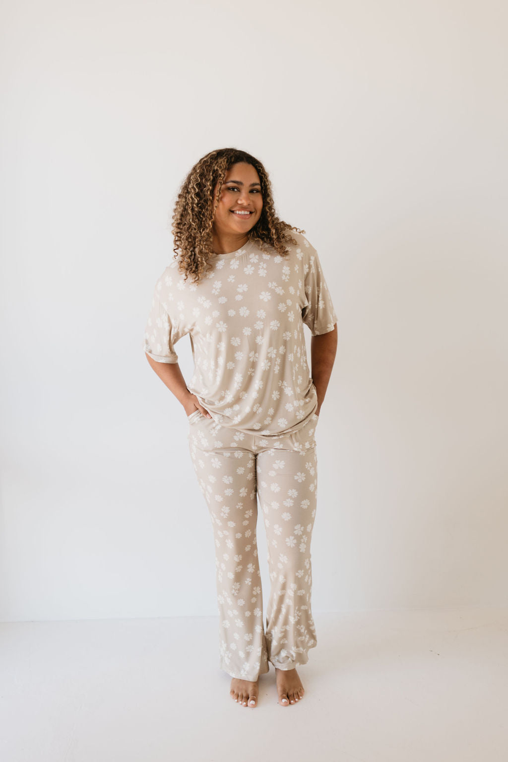 Short Sleeve Women's Bamboo Pajamas | Lazy Daisy