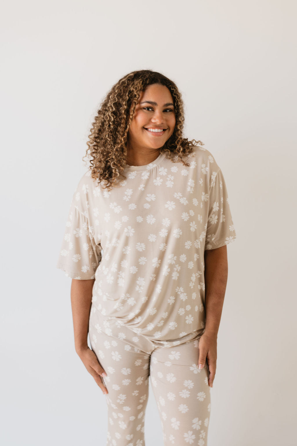 Short Sleeve Women's Bamboo Pajamas | Lazy Daisy