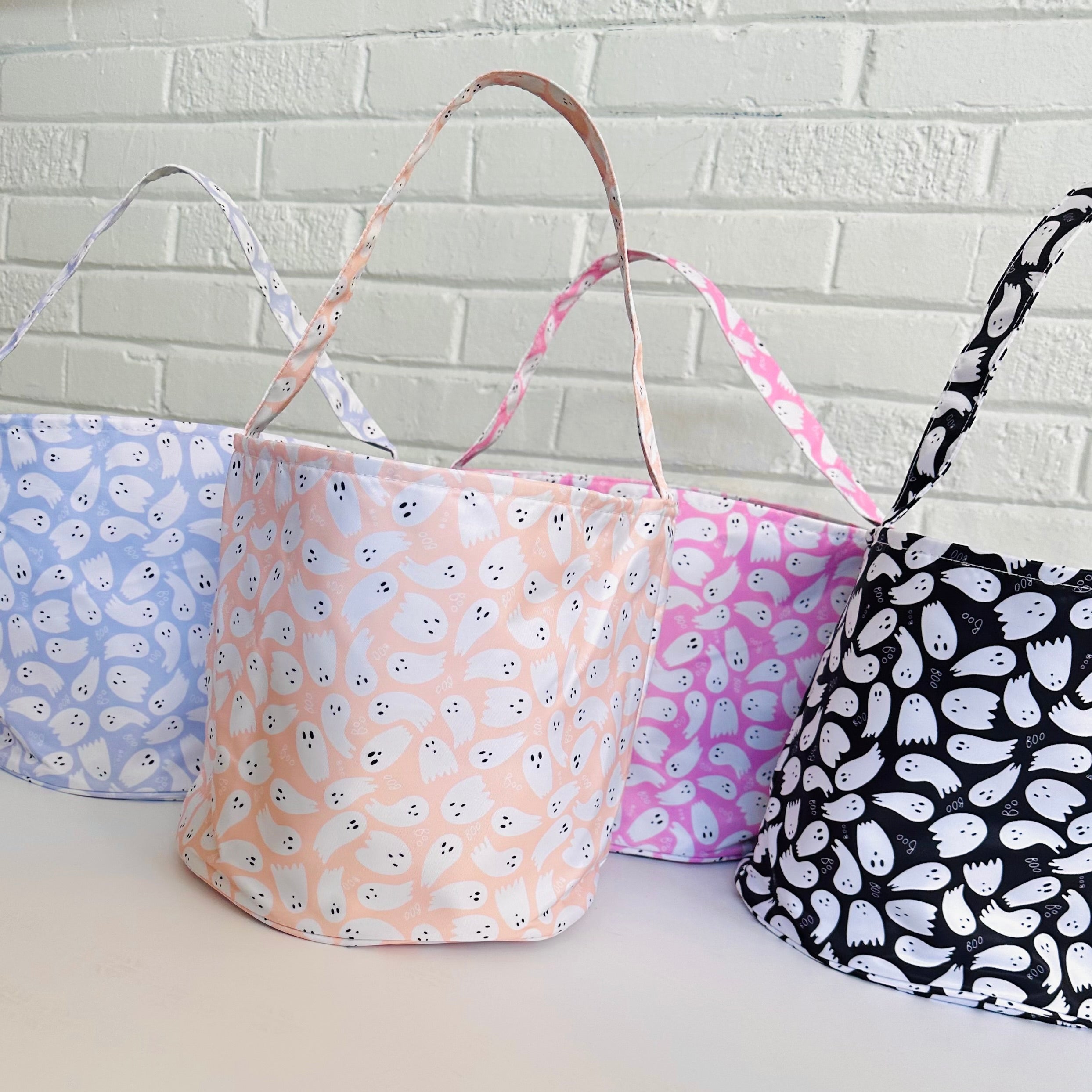 Ghost Halloween Buckets