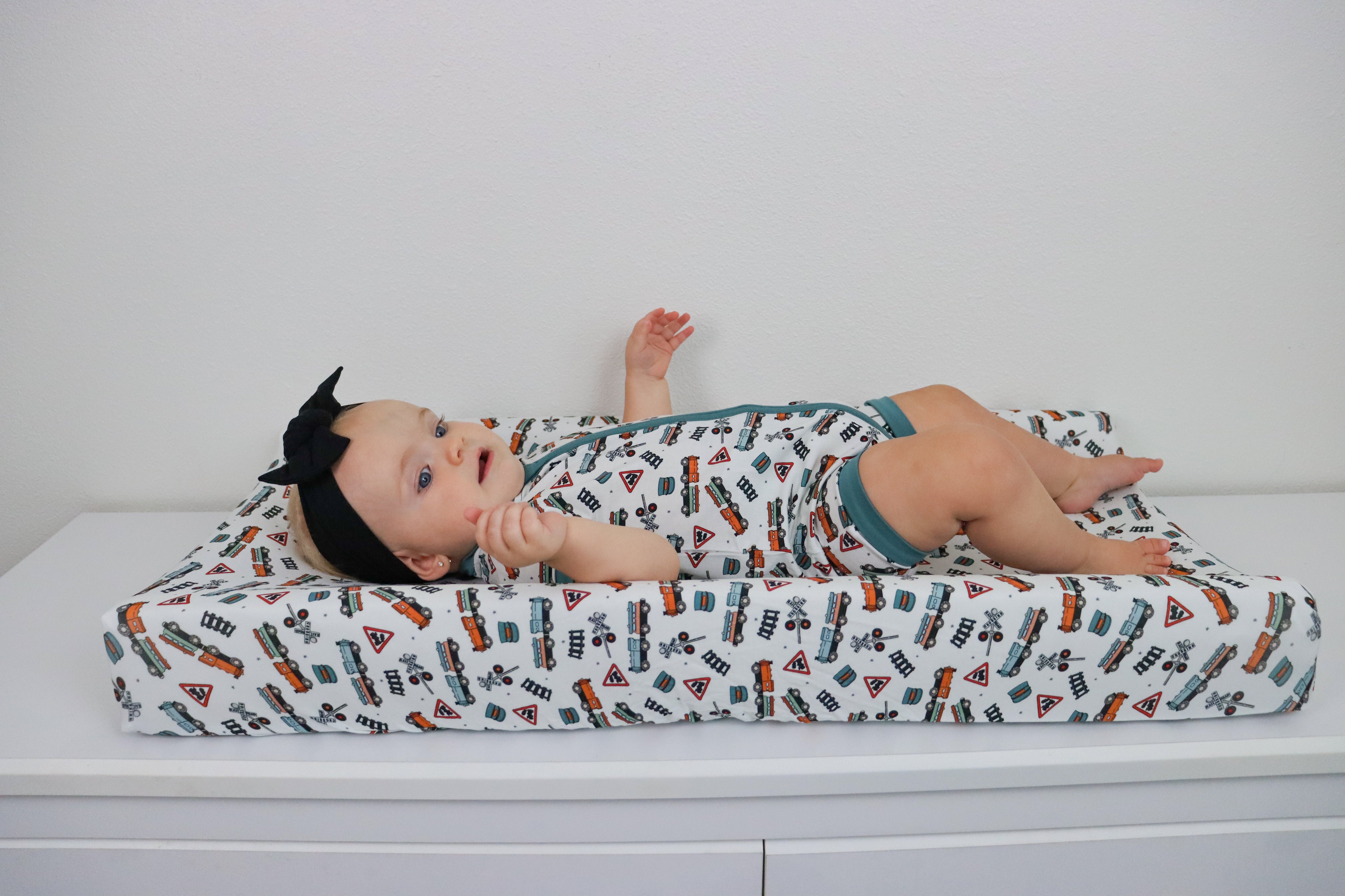Exclusive All Aboard Dream Changing Pad Cover