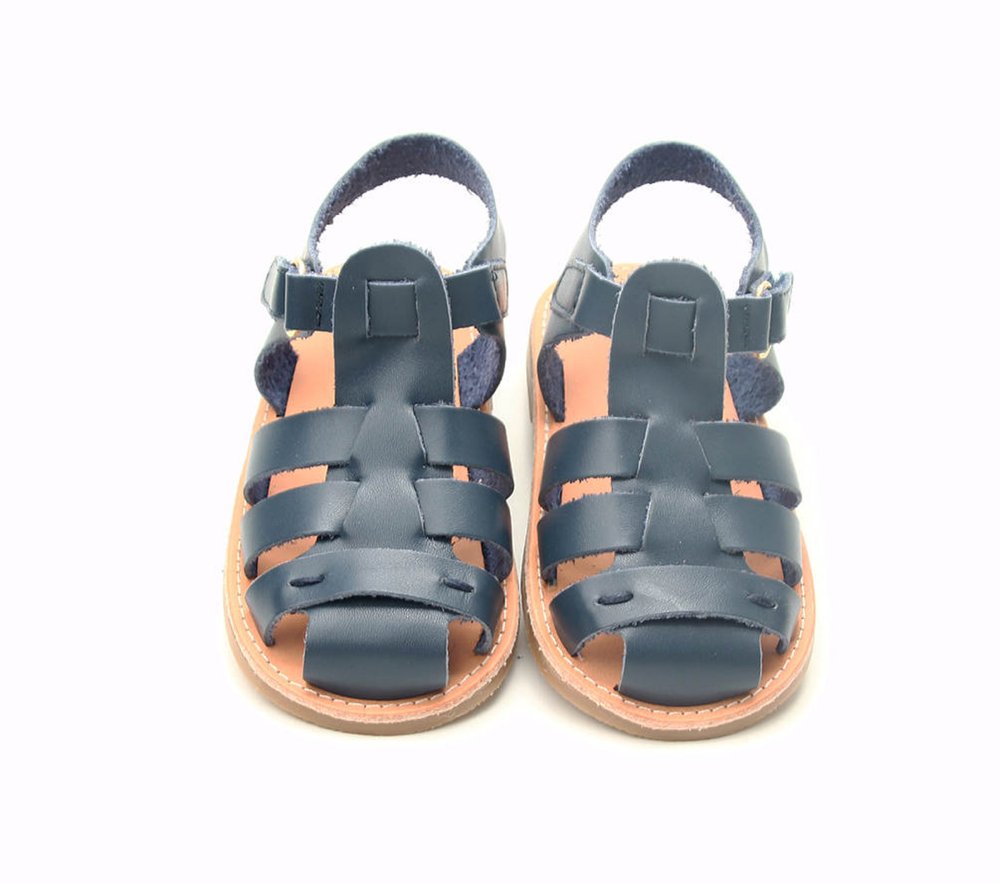 Kids' Italian Leather Sandals | Wide Toe Box & Flexible Sole For Toddlers| Venetian