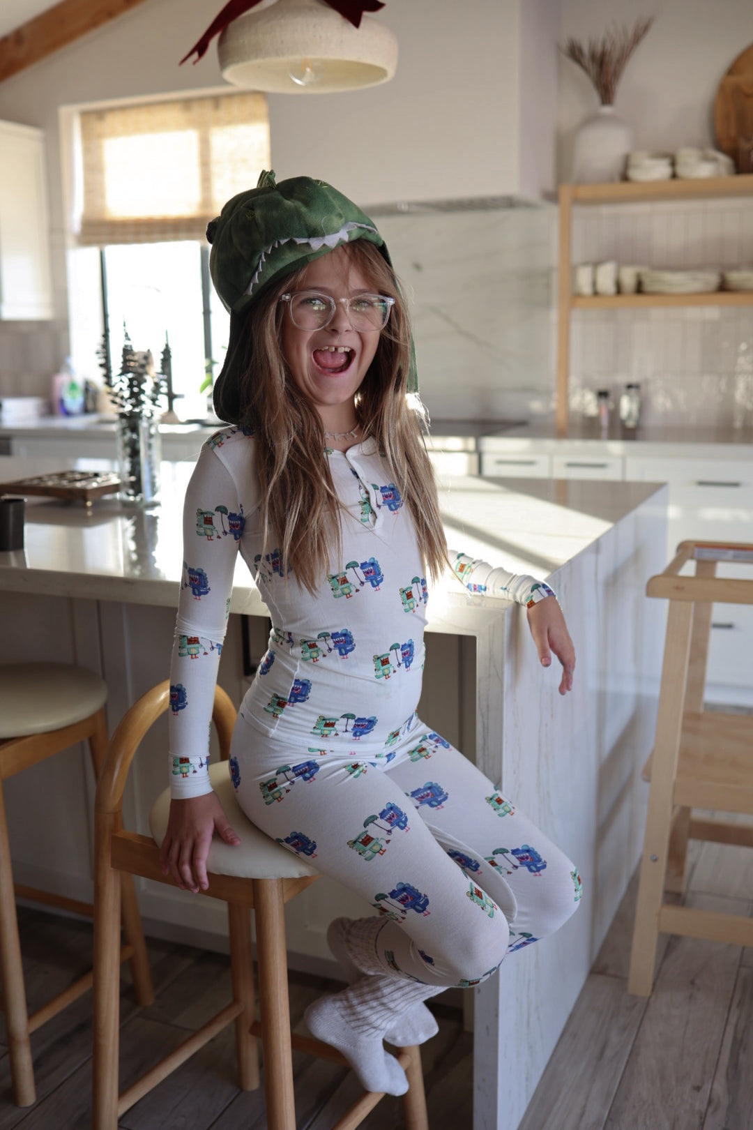 Bamboo Two Piece Pajamas | Charli's Monsters