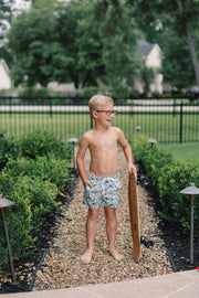 Exclusive Surf-o-saurus Dream Swim Trunks