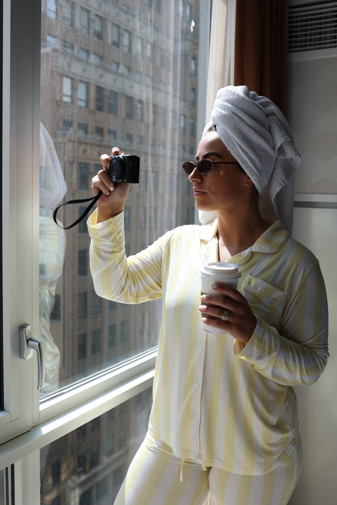 Women's Bamboo Button Up Lounge Set | Butter