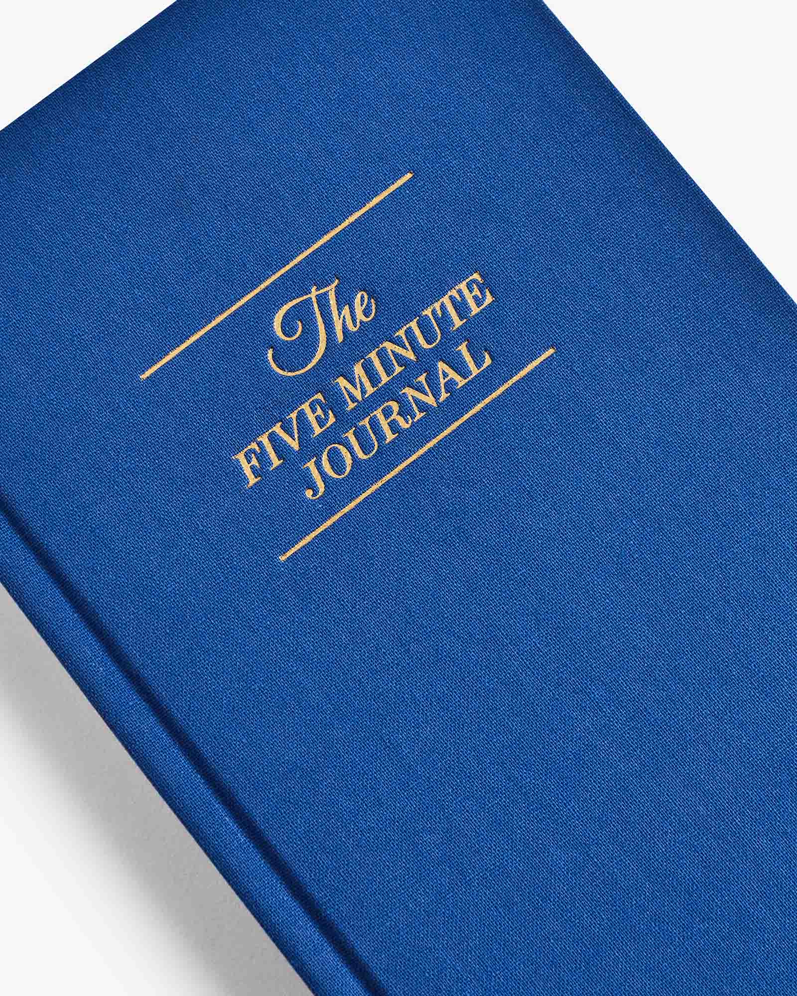 The Five Minute Journal Gratitude Journal by Intelligent Change - Royal Blue – 5-minute journal - 5 minute gratitude journal