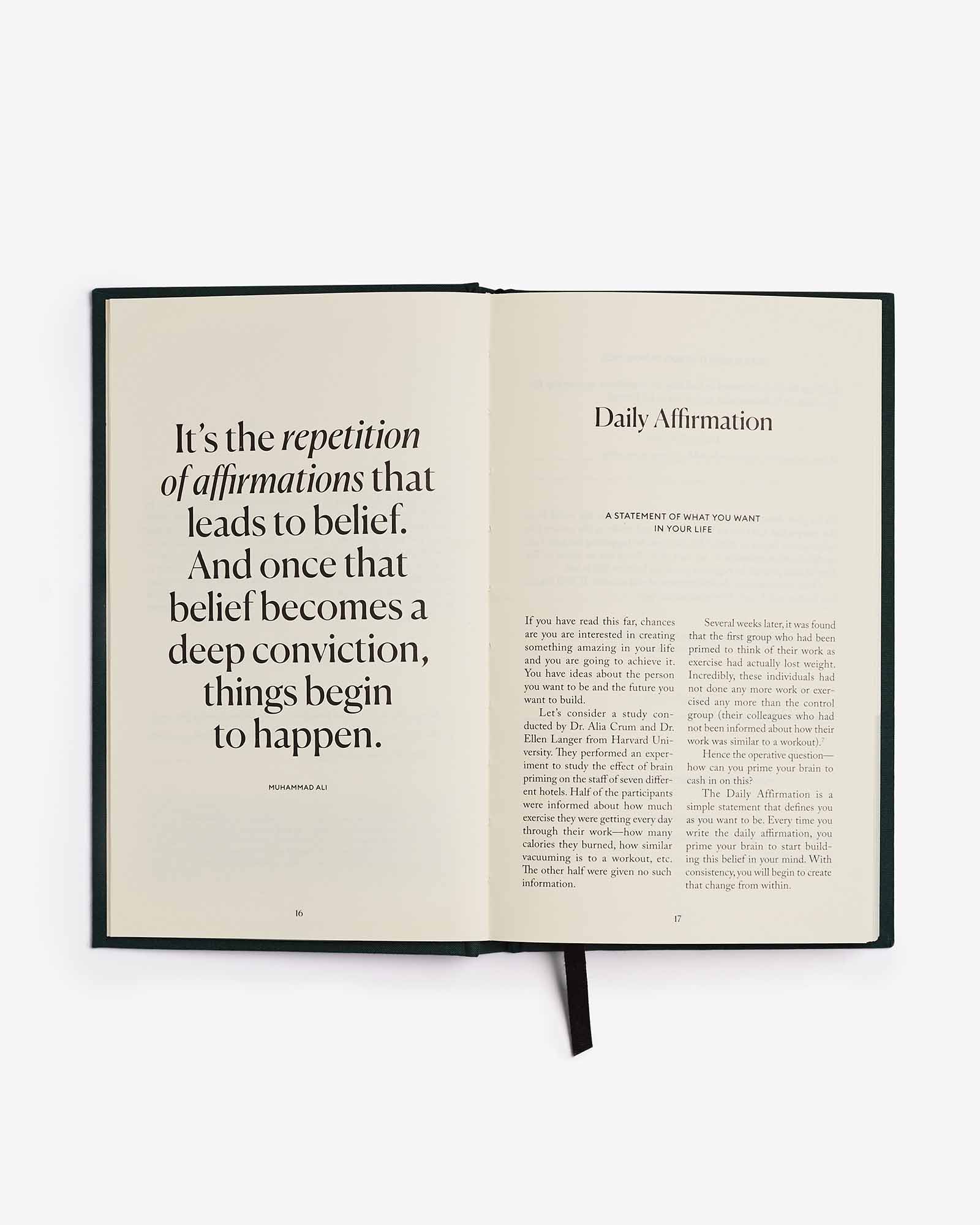 The Five Minute Journal Gratitude Journal by Intelligent Change - Earth Green – 5-minute journal - 5 minute gratitude journal