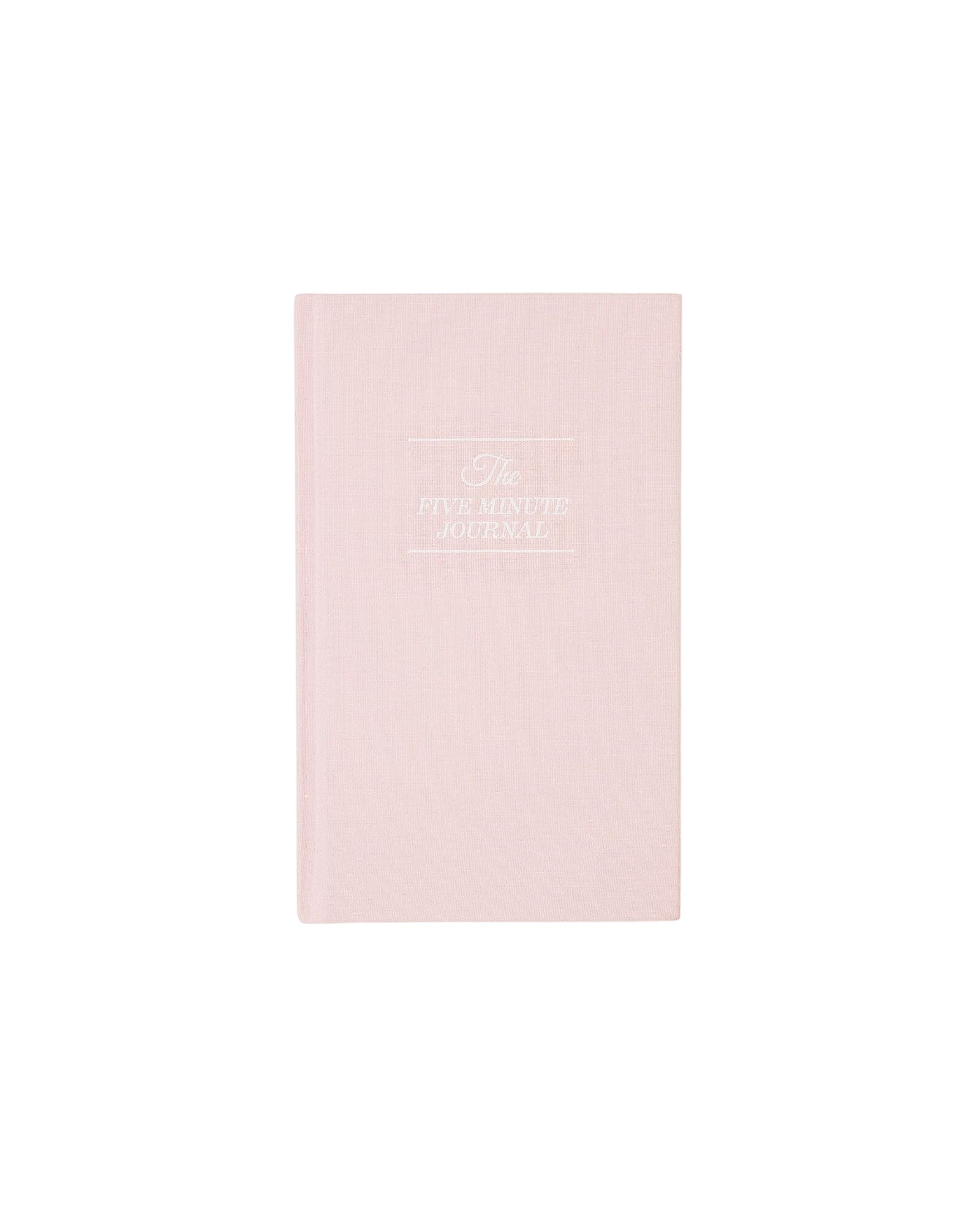 The Five Minute Journal Gratitude Journal by Intelligent Change - Blush Pink – 5-minute journal - 5 minute gratitude journal