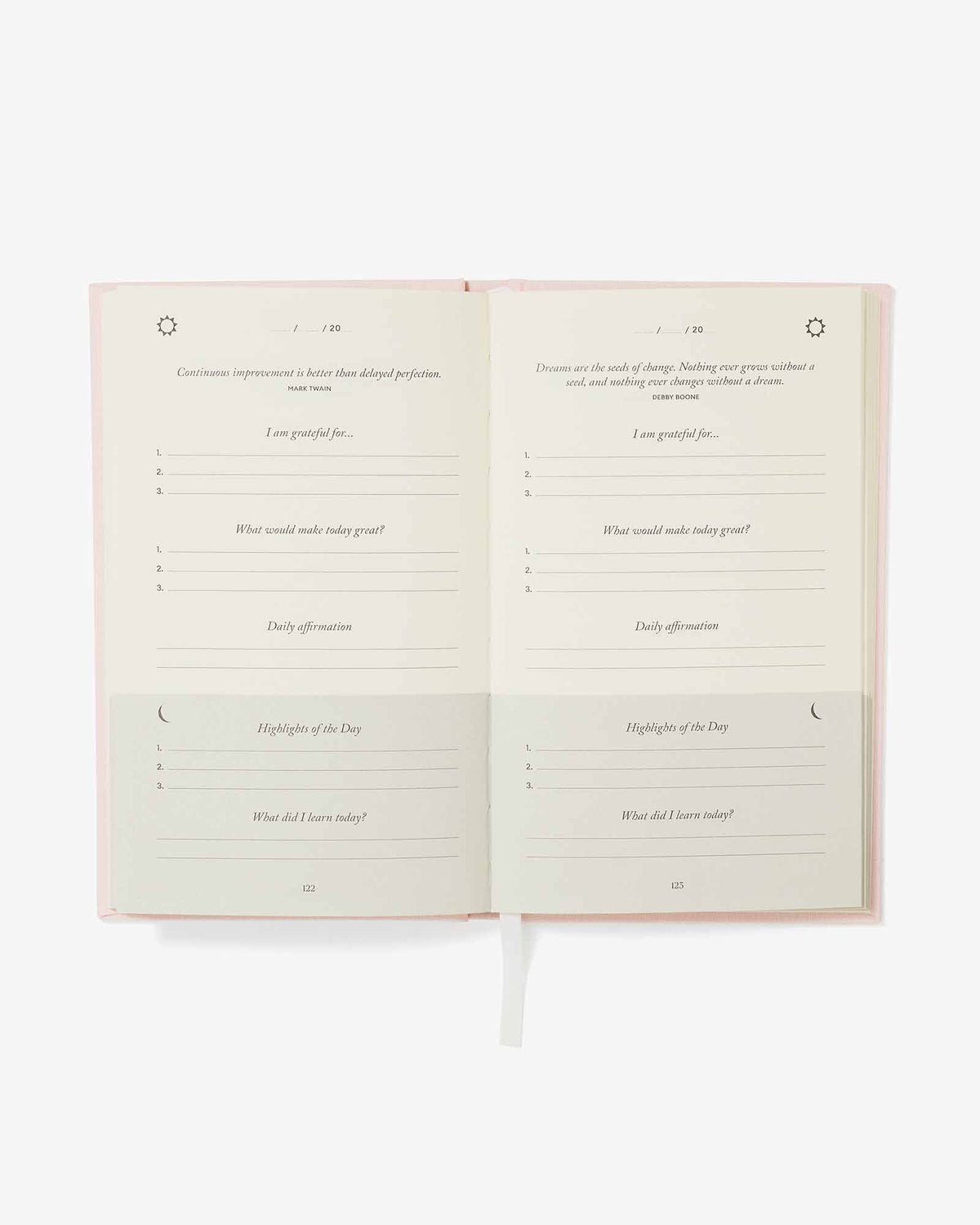 The Five Minute Journal - Blush Pink