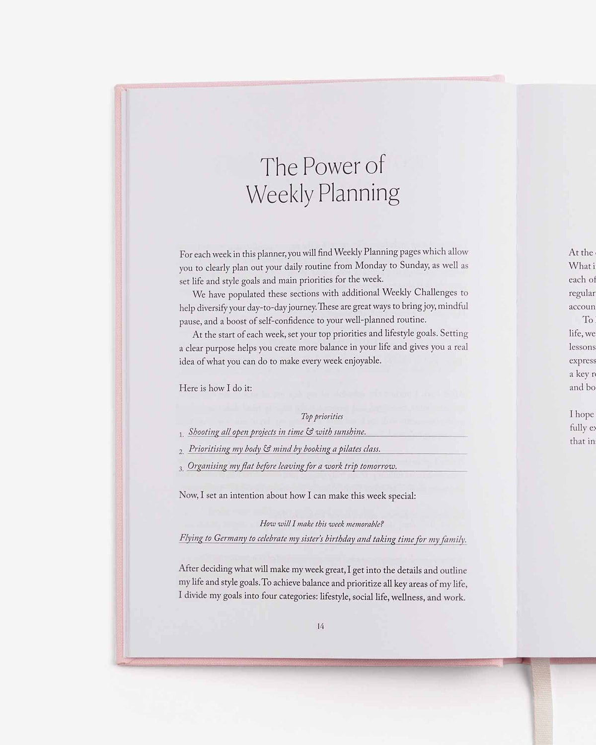 Life&style Planner - Light Pink