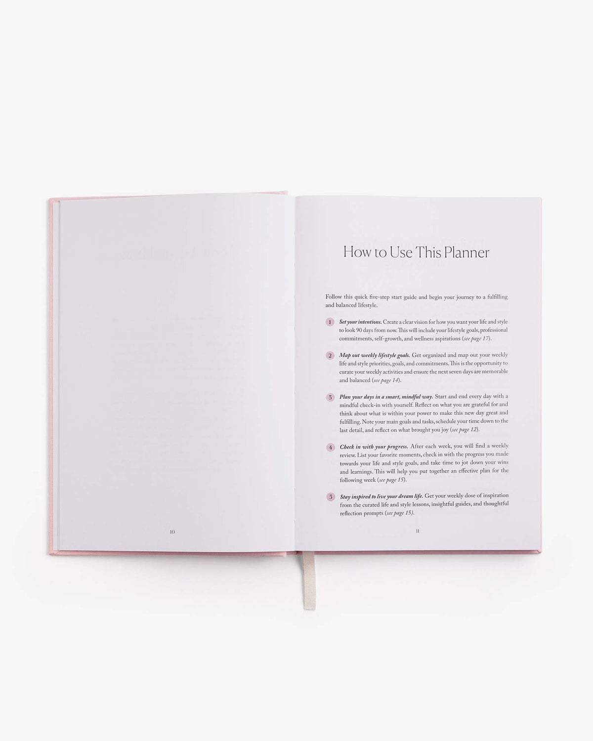 Life&style Planner - Light Pink