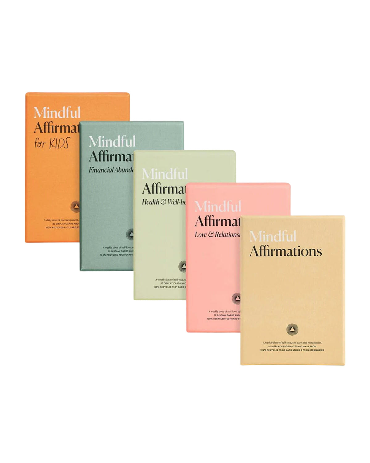 Mindful Affirmations Collection Five Editions by Intelligent Change