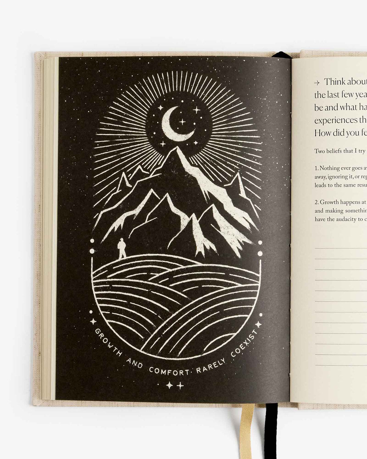 Notes To Mindfulness Journal - Linen