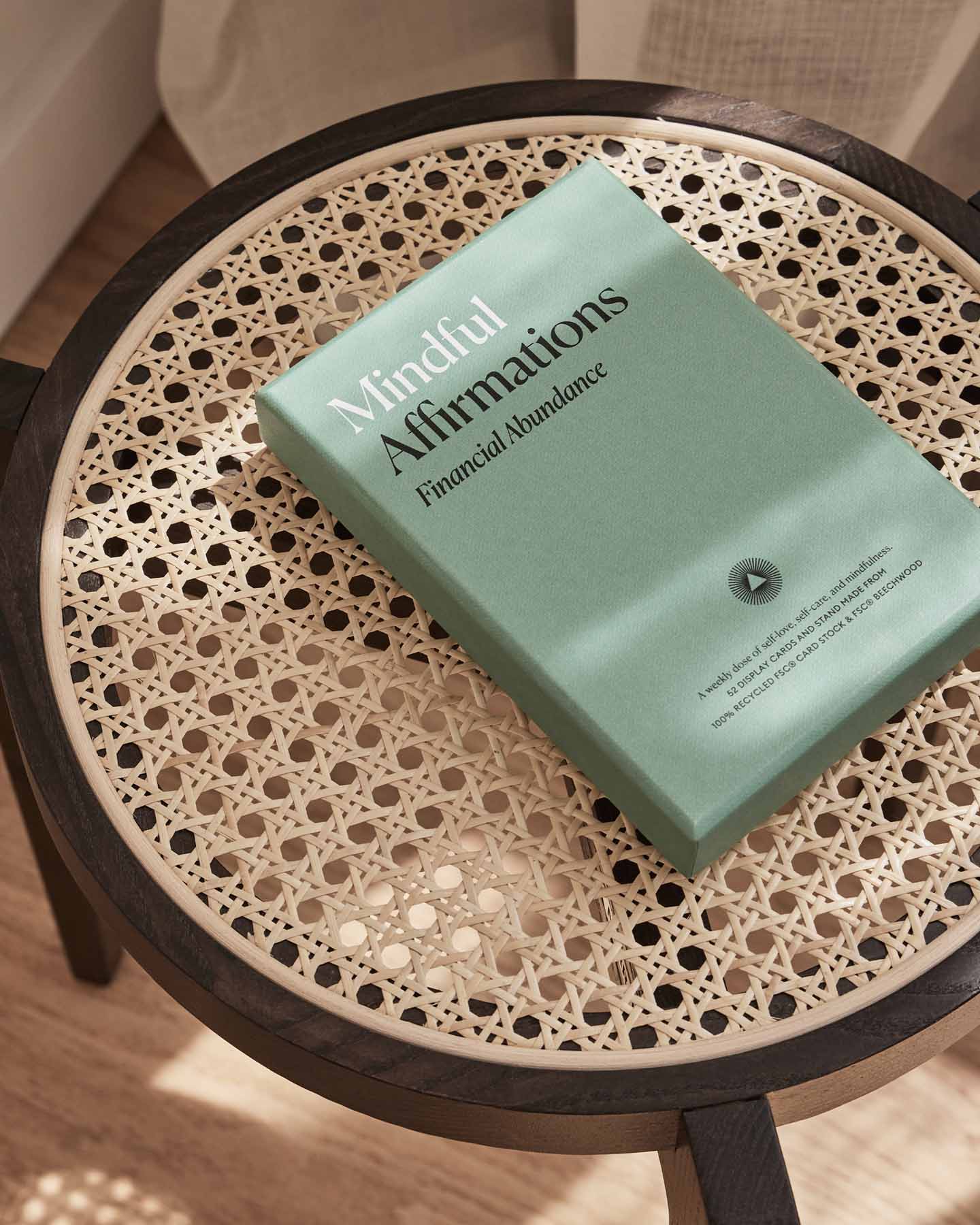 Mindful Affirmations for Financial Abundance by Intelligent Change. Based on positive psychology. 52 weekly affirmation cards to boost love and self-love.