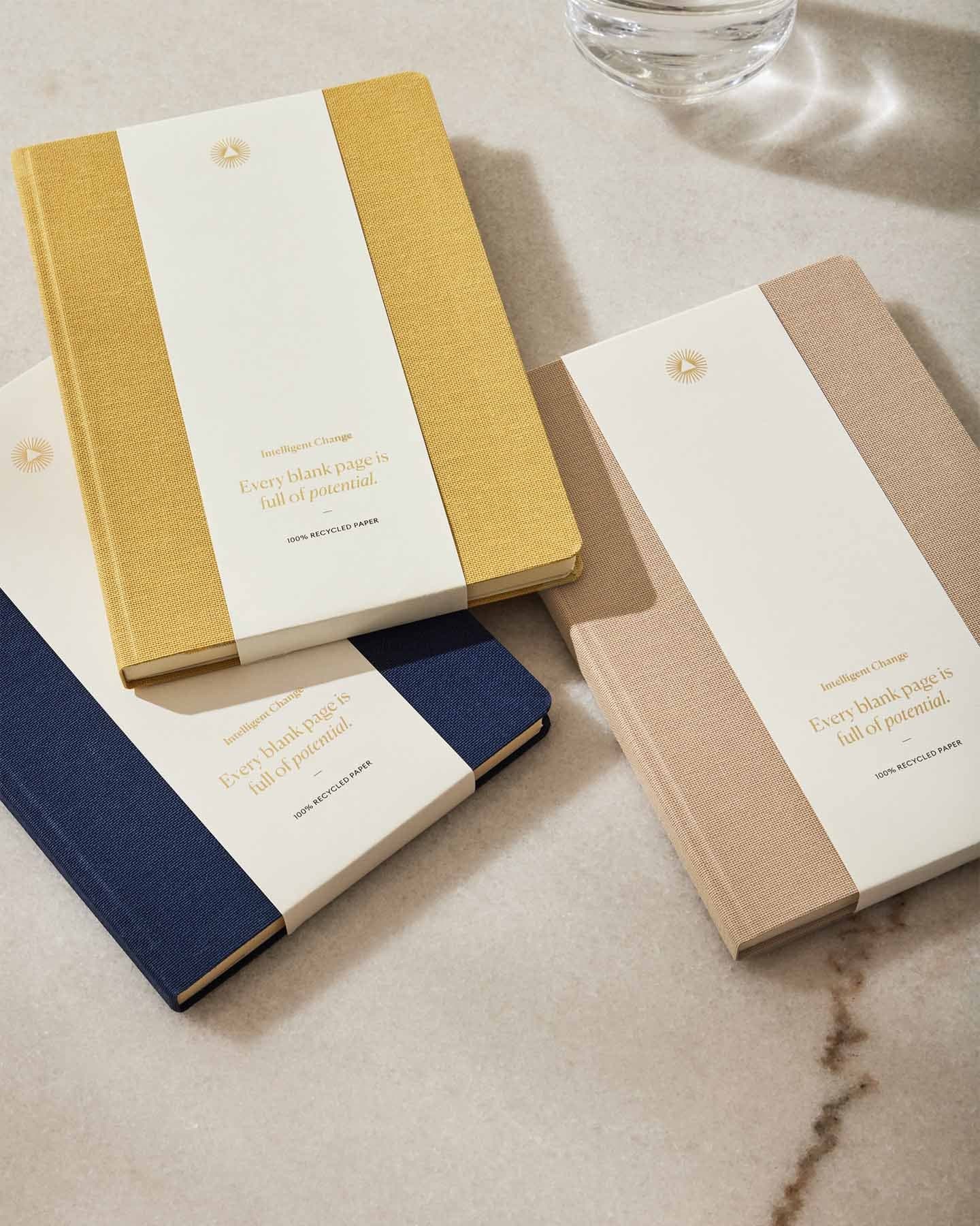 premium lined sustainable notebook with bespoke paper butter smooth writing for long form journaling and note taking