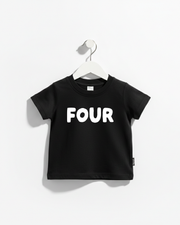 Four - Birthday Kids Tee