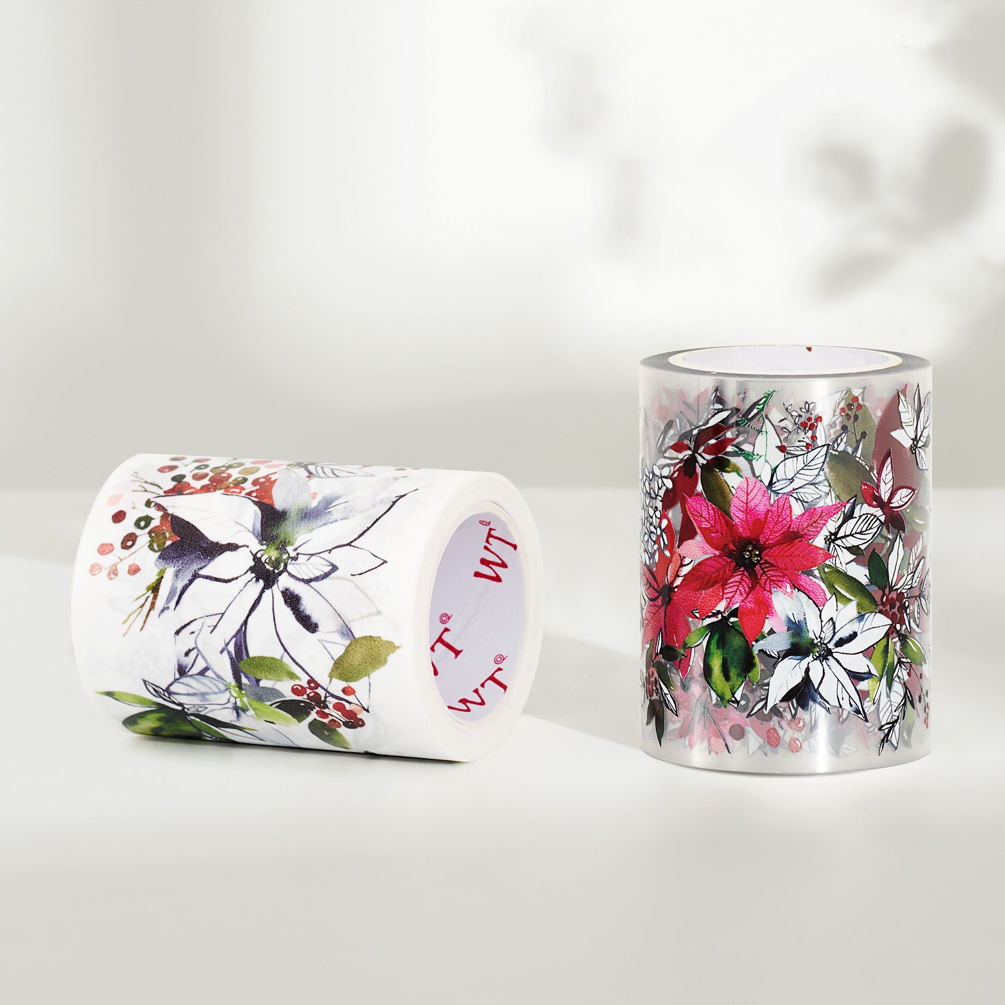 Poinsettia Wide Washi / PET Tape by The Washi Tape Shop