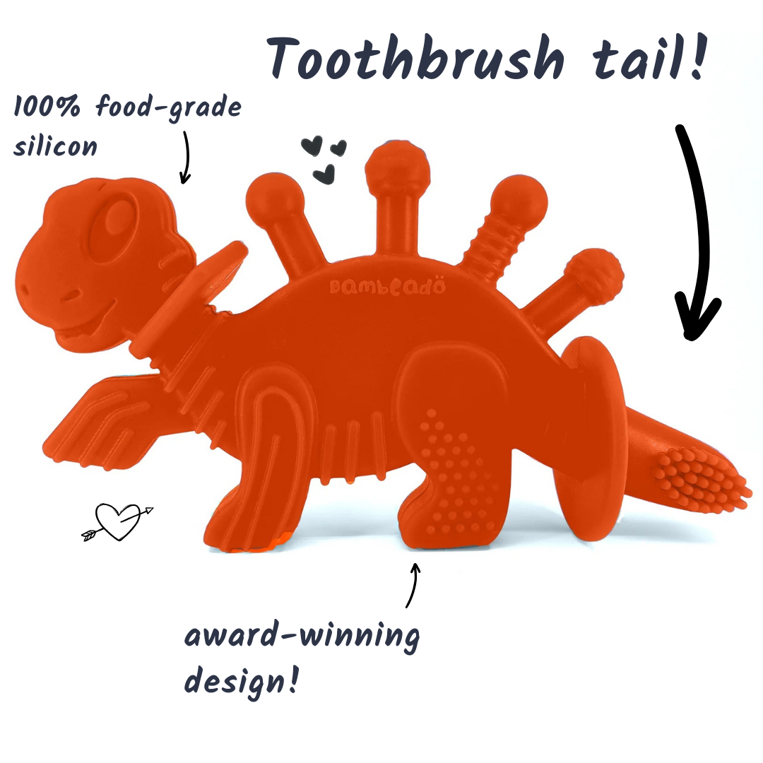 Dibly The Dino-sore-no-more - Orange