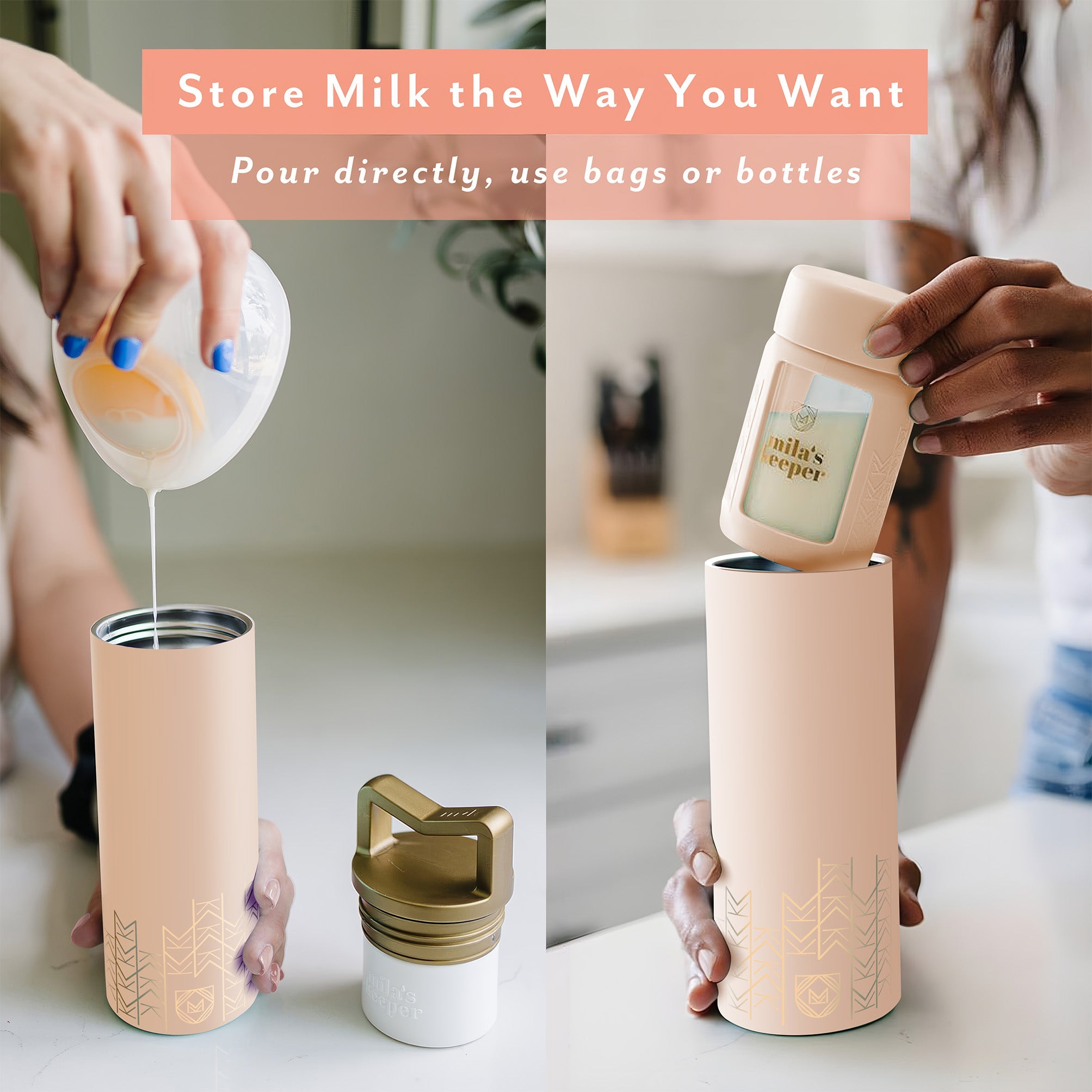 Milkeeper Starter Set | Pink Sands