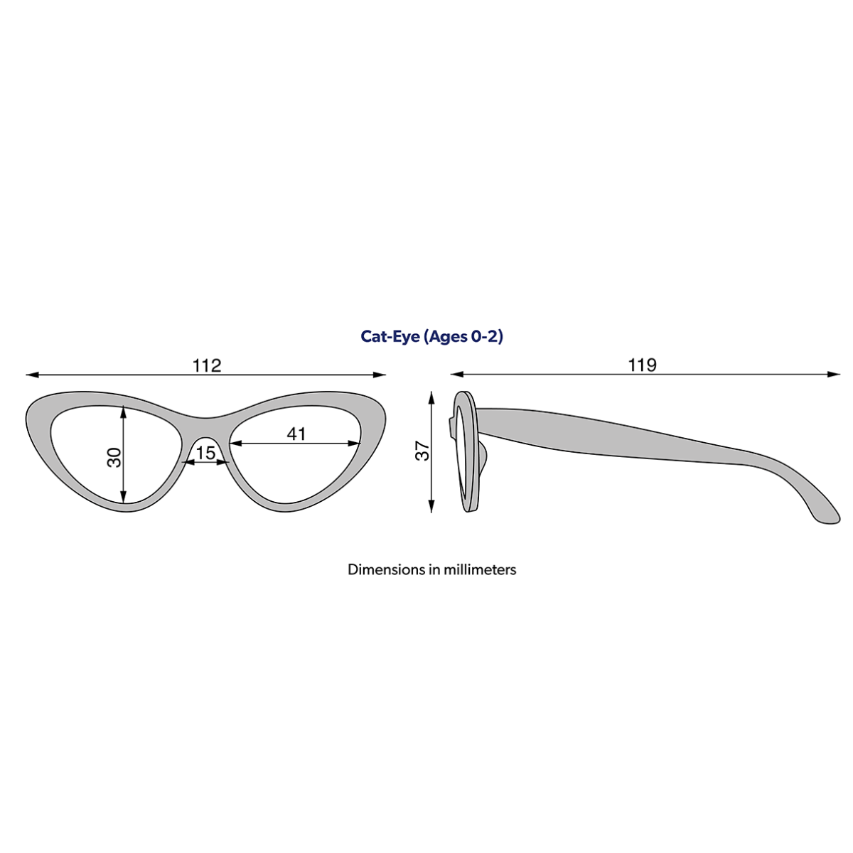 Wicked White Cat-eye