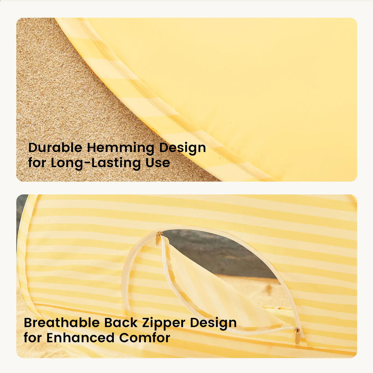 ® One-stop Beach Toy & Tent Set