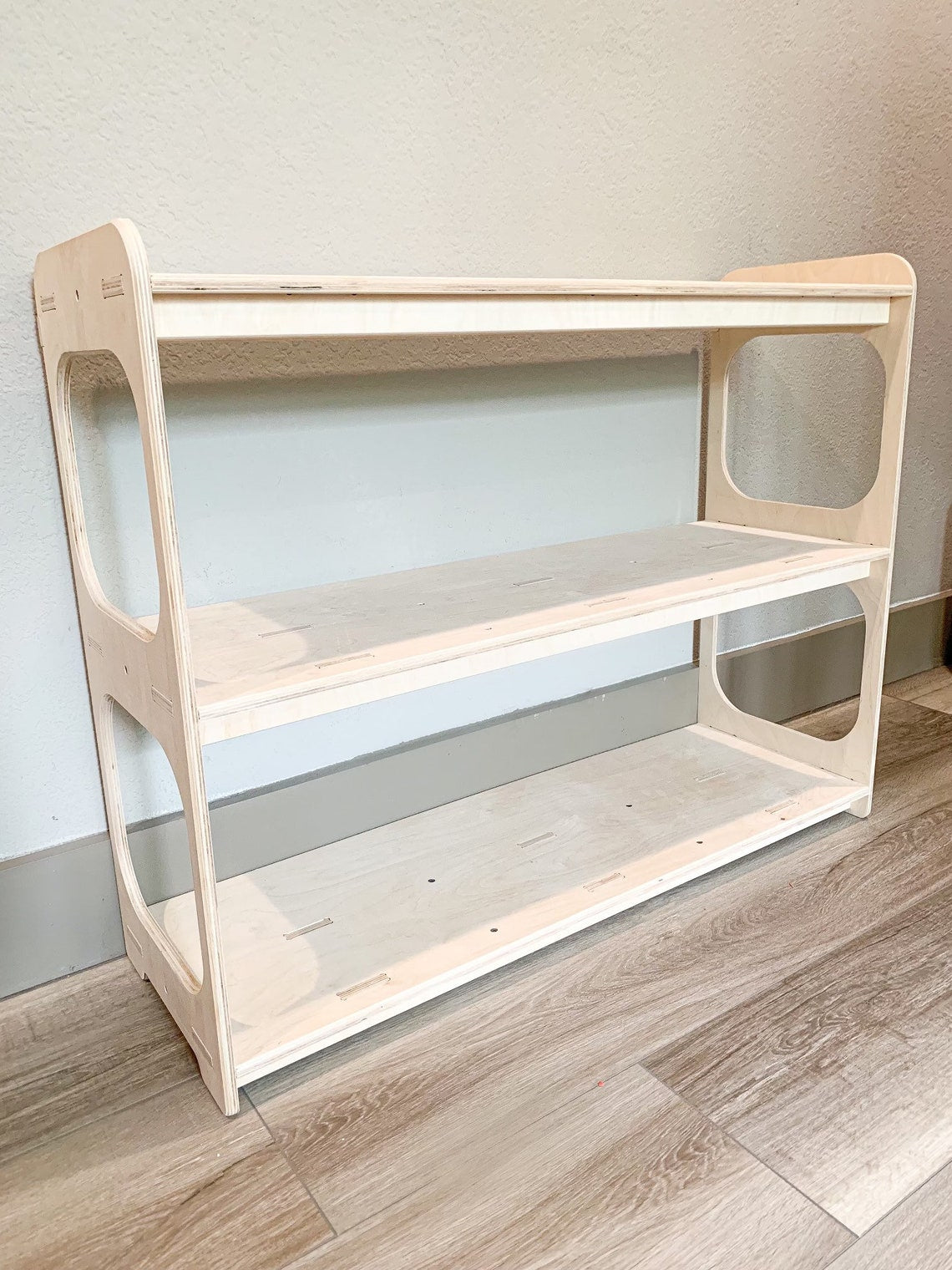 Riley- Open Sided Toy Shelf