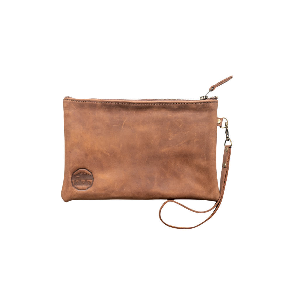 The Leather Clutch