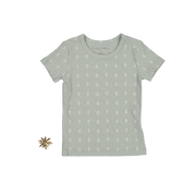 The Printed Short Sleeve Tee - Anchor