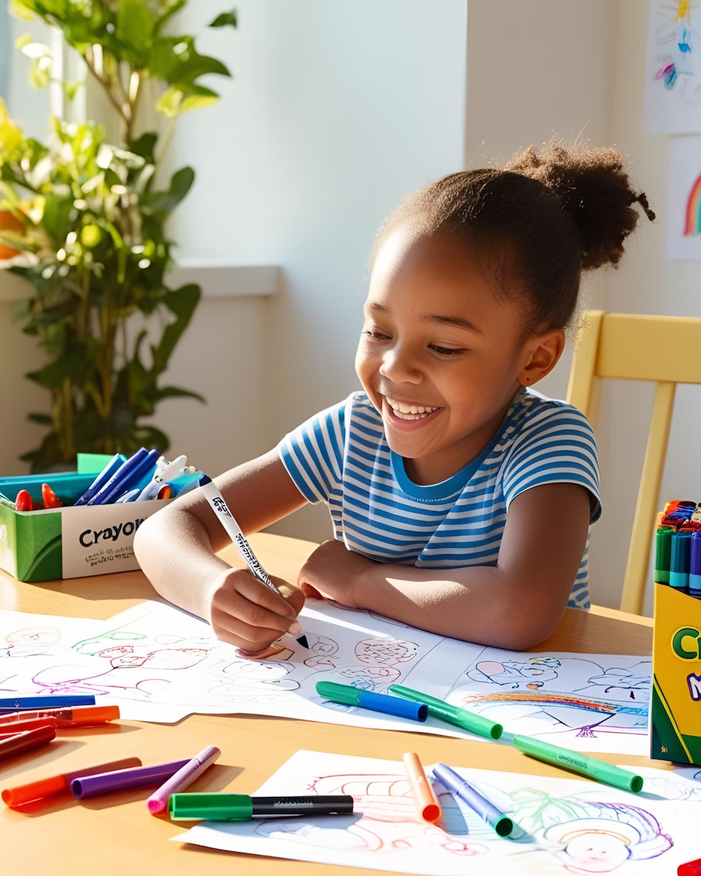 Crayola Washable Dry-erase Markers (10 Pack)