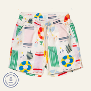 Upf 50+ Recycled Fishing Net Beach Baby Swim Trunk