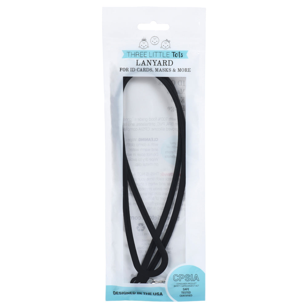 Silicone Lanyard For Id Badges, Masks, Kets & More