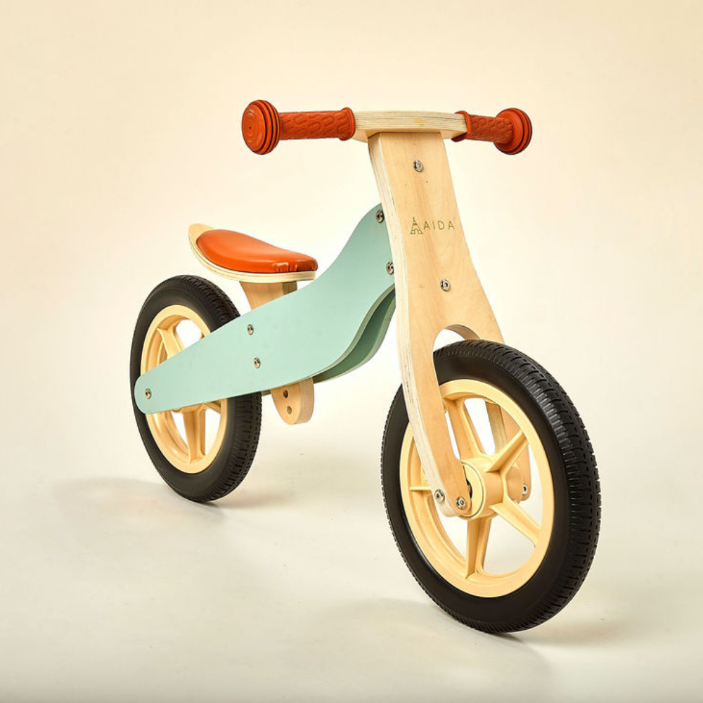 2-in-1 Midi Wooden Balance Bike (2 Years-4 Years)