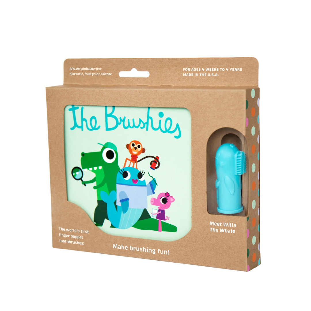 Willa The Whale Brushie And Book