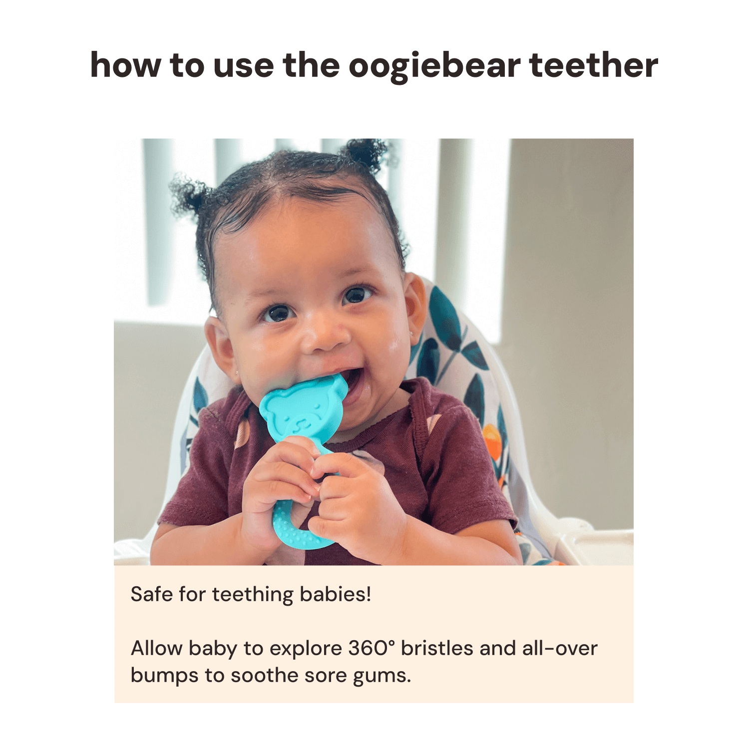 Oogiebear 360° Teether