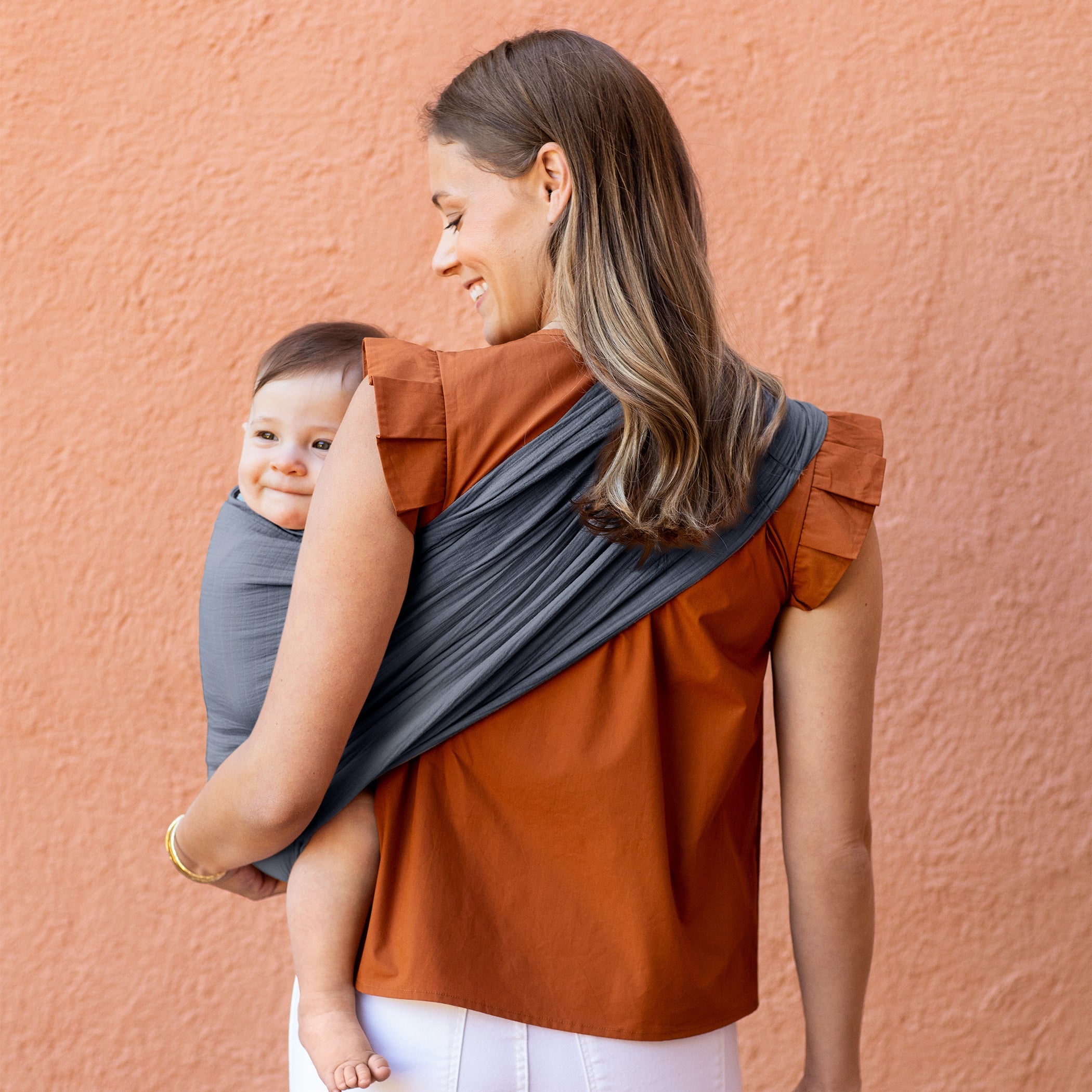 Ring Sling Double Gauze - Flint