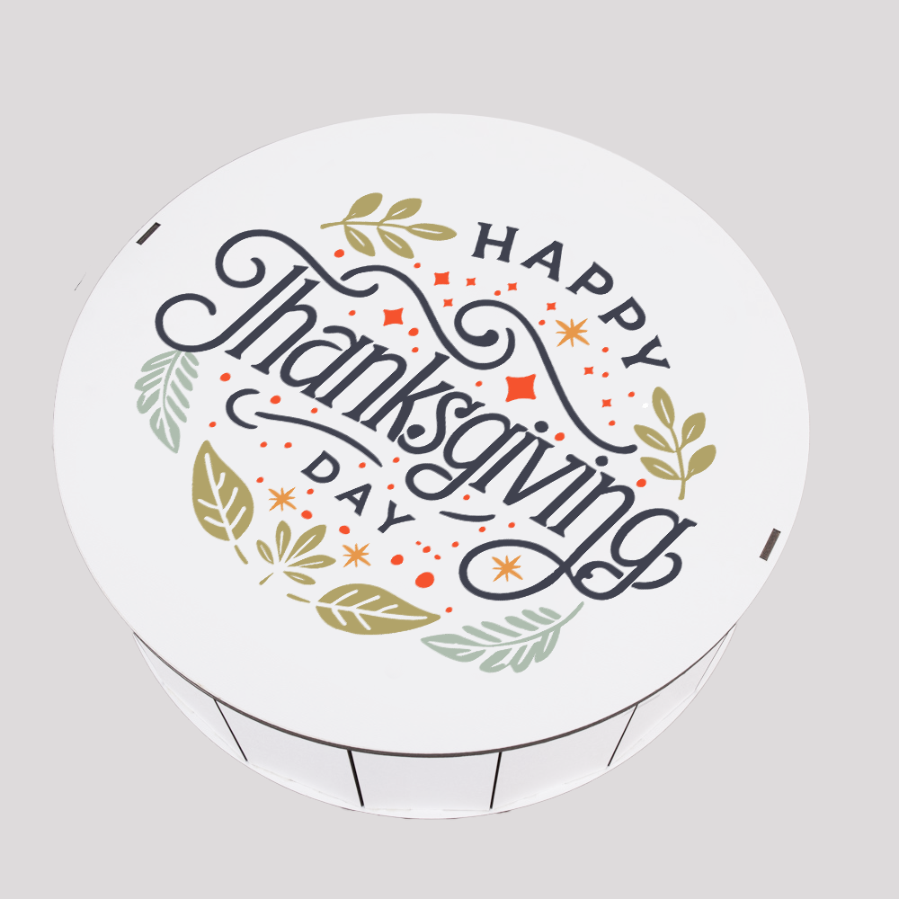 Gift Boxes For Thanksgiving Day Round