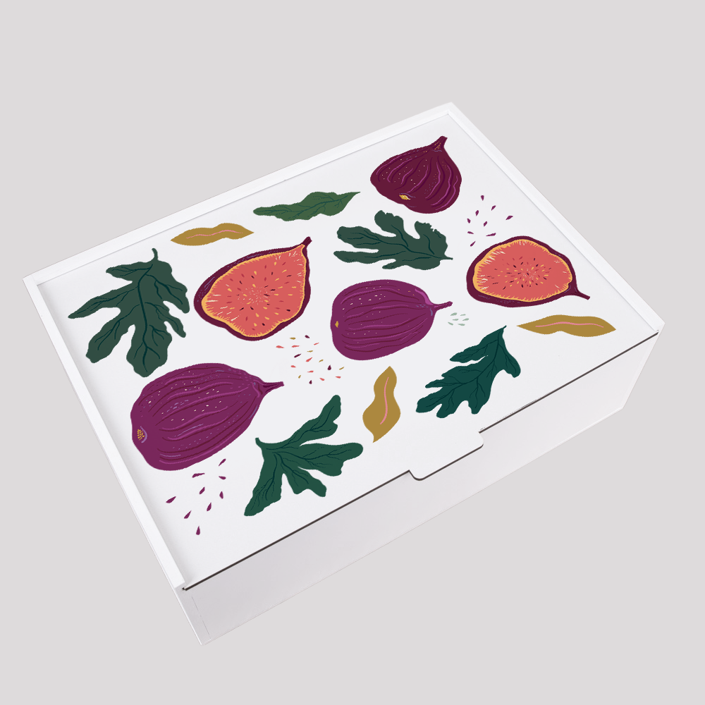 Food Gift Boxes Rectangular