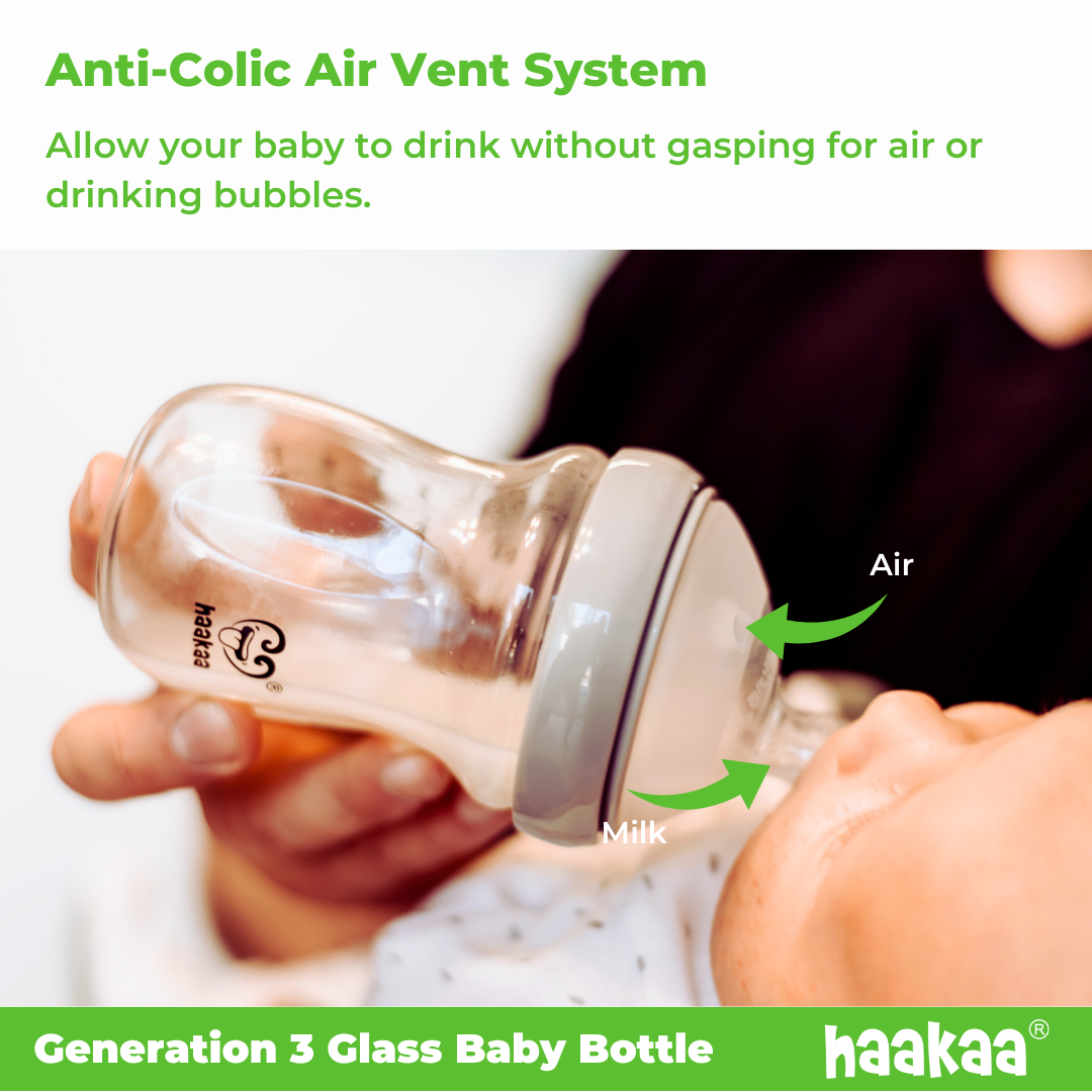 Haakaa Gen 3 Silicone Orthodontic Anti-colic Nipple 2 Pk