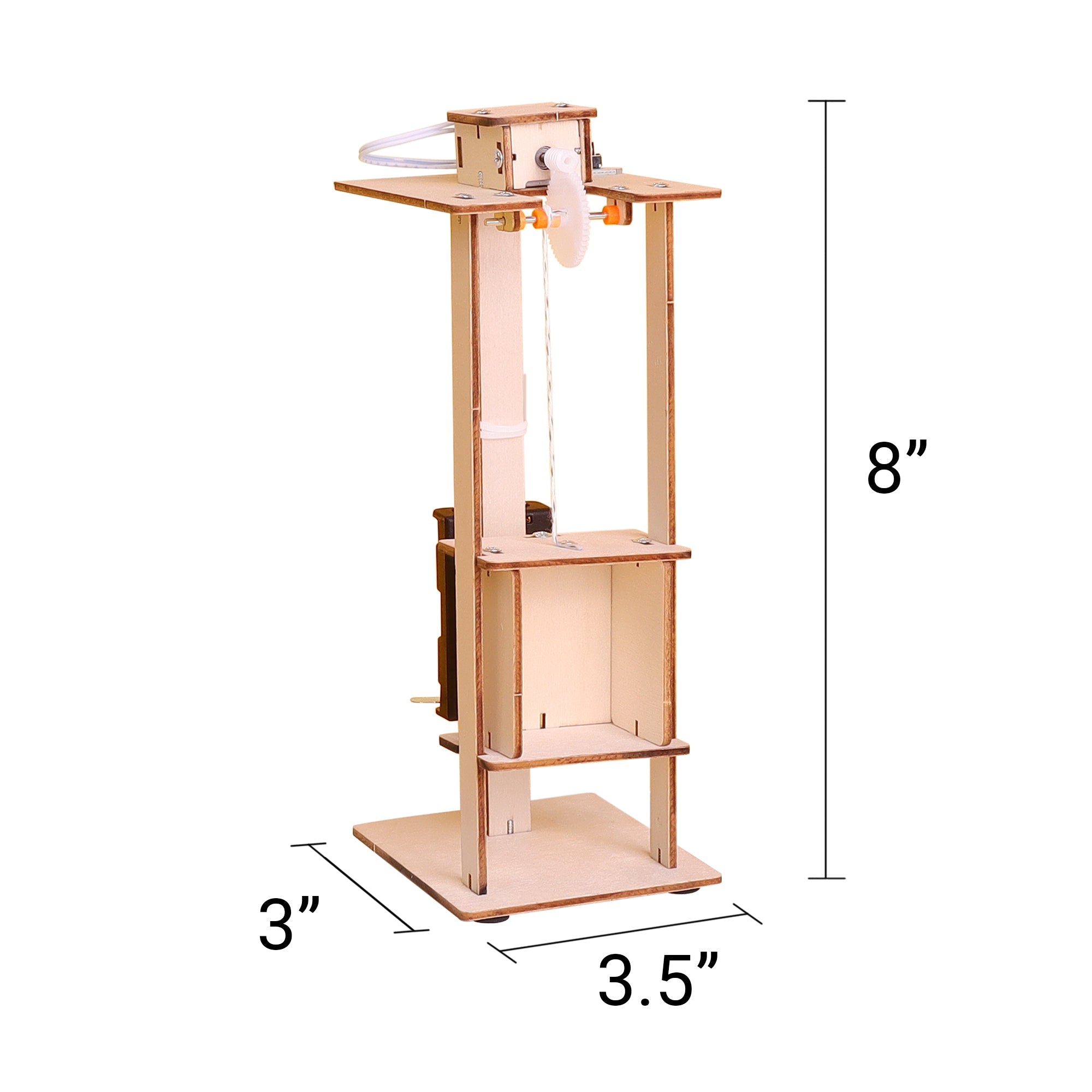 Electric Elevator Diy Kit, Educational Stem Toy